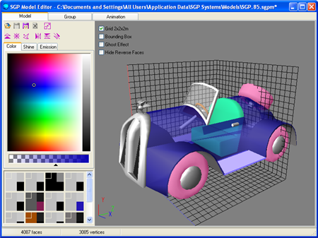 The fastest way to create your own model is by discoloring the existing model.